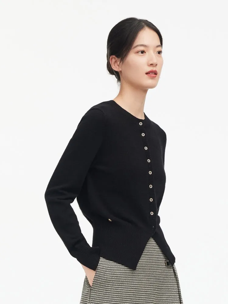 EP YAYING Designed Knitted Cardigan