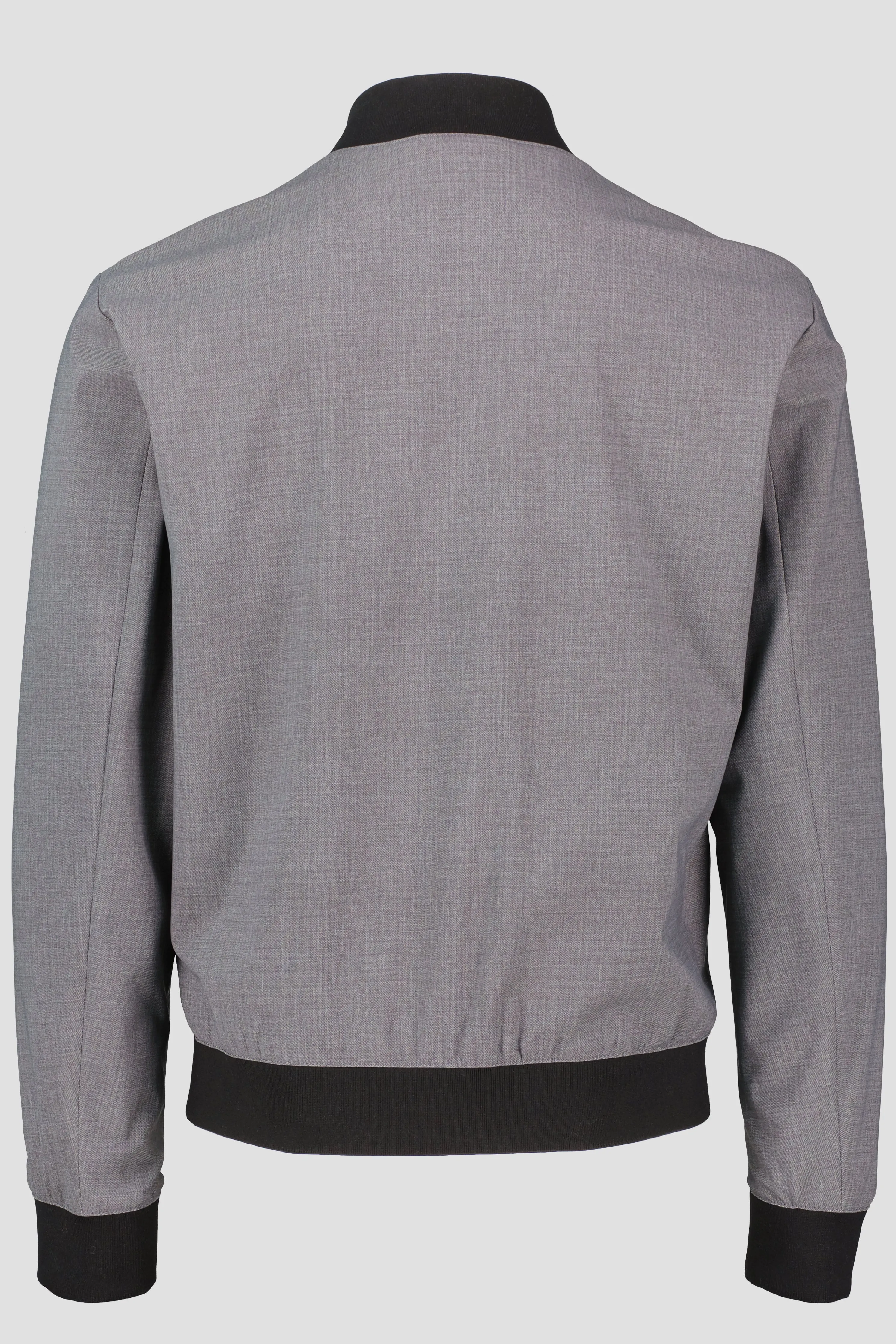Men's BOSS Black P-Hanry-J-SB-WG-234 Medium Slim Fit Grey Bomber Jacket