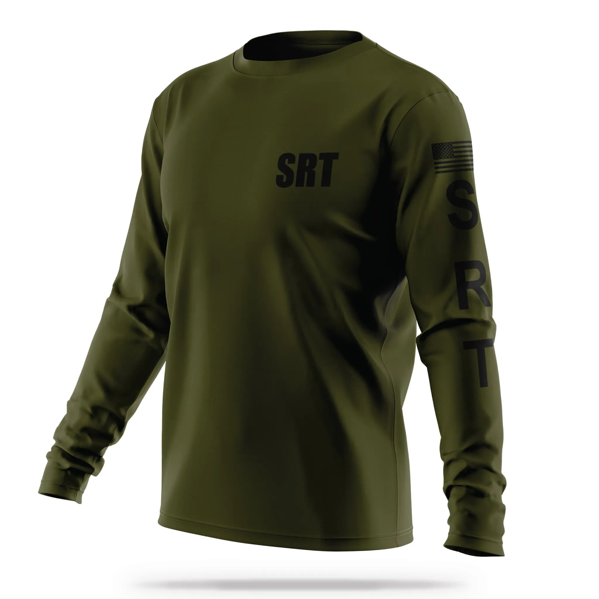 [SRT] Men's Performance Long Sleeve [GRN/BLK]