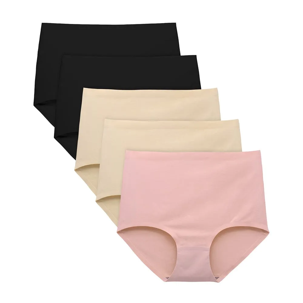 Women No Show High Waist Underwear